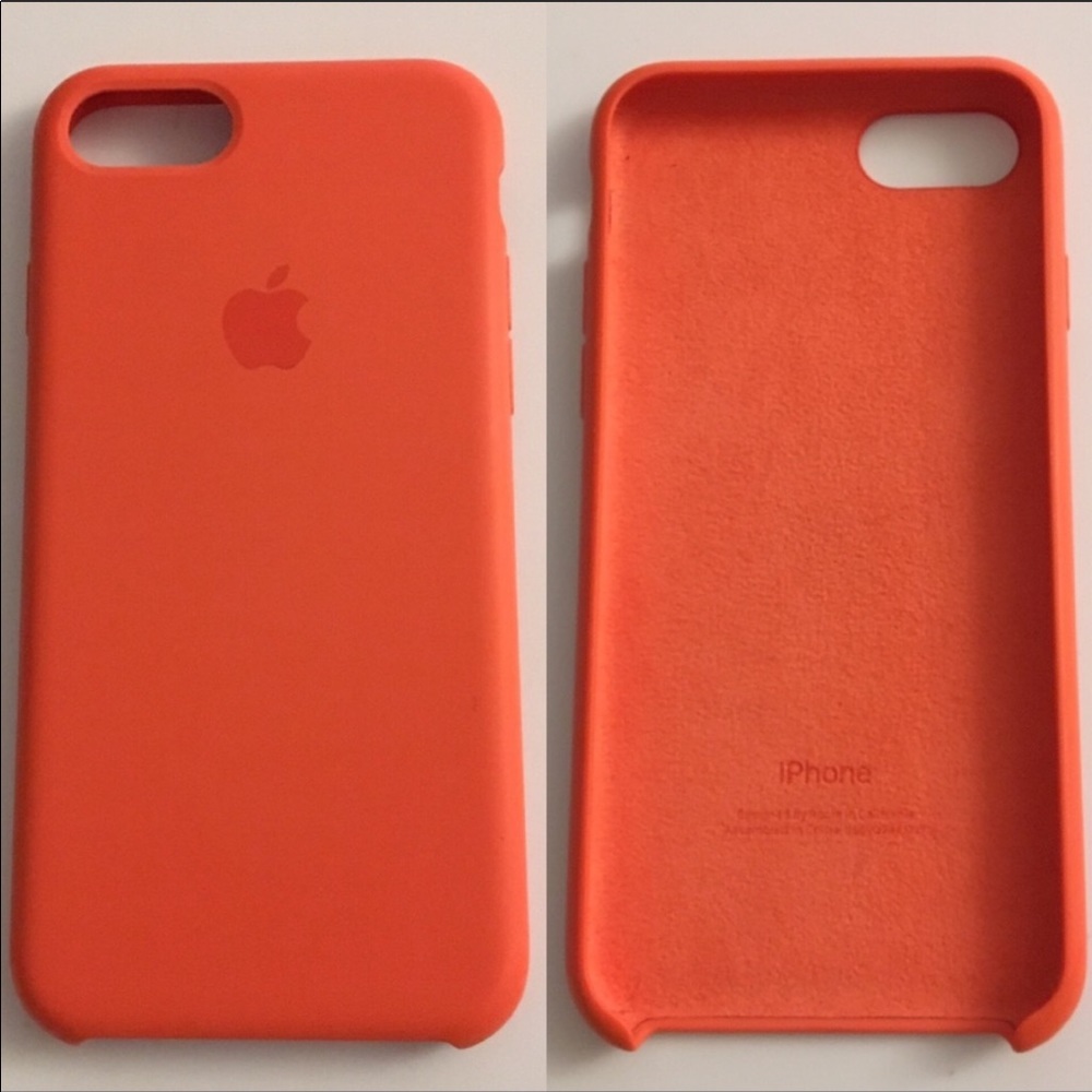 Apple brand iPhone 8 case orange
